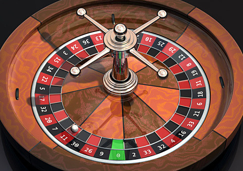 Gambling in the Casino, tha ball falls into the 11