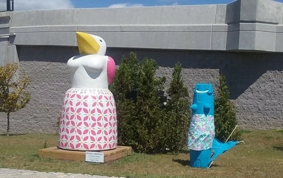 "Seagull Cinderella" and "Princess of Whales." via Tim Blier's Facebook page.
