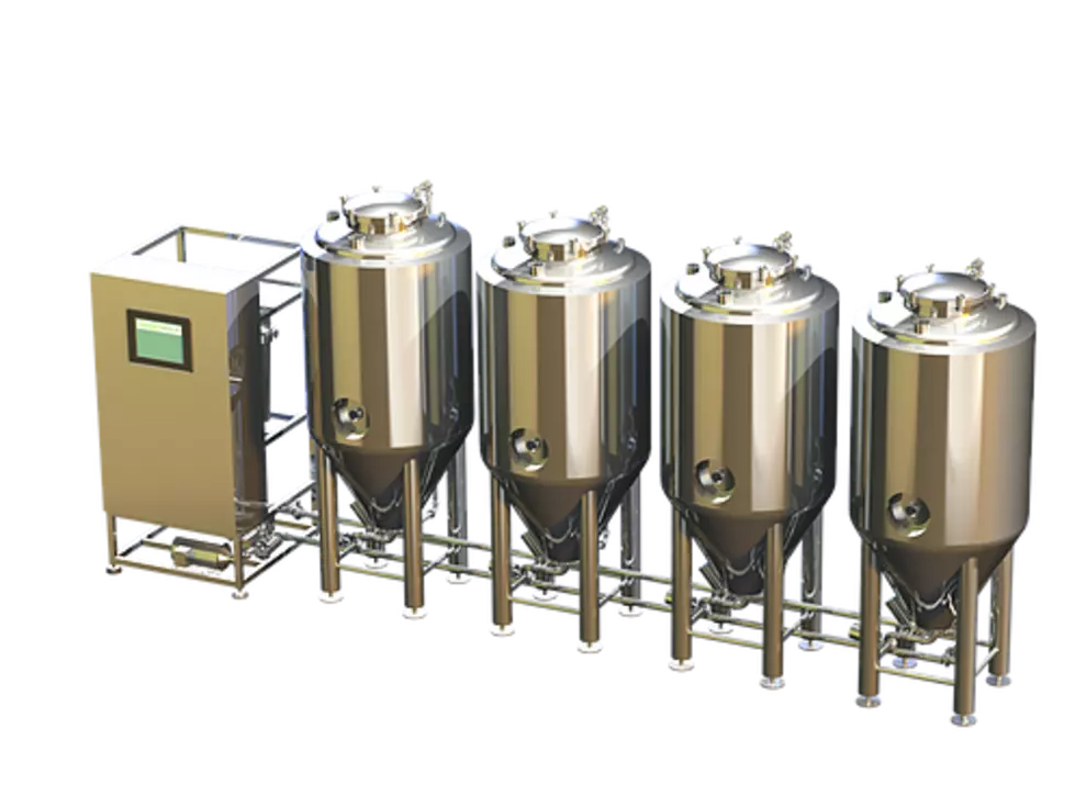 CAD model of SmartBrew system that will be used. Via SmartBrew