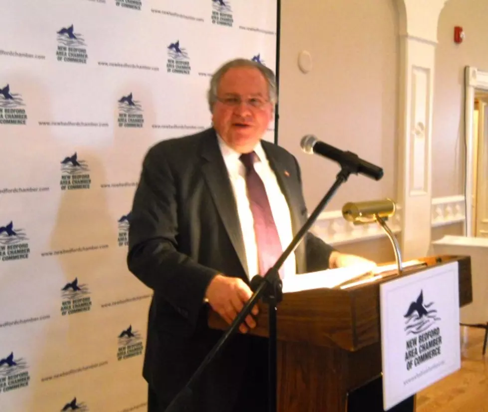 tsm - Speaker DeLeo speaking at Cotali Mar Restaurant