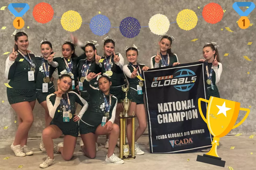 Dartmouth JV Pop Warner Cheer Team Brings Home The YCADA National Championship