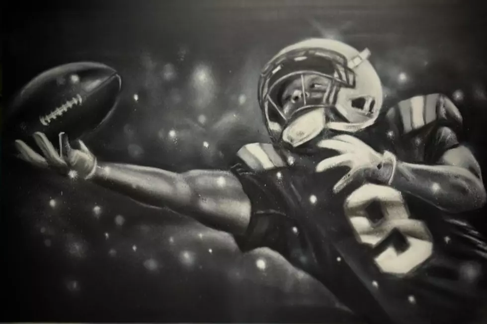 This Patriots Playoff Catch Inspired a Stunning Fairhaven Painting